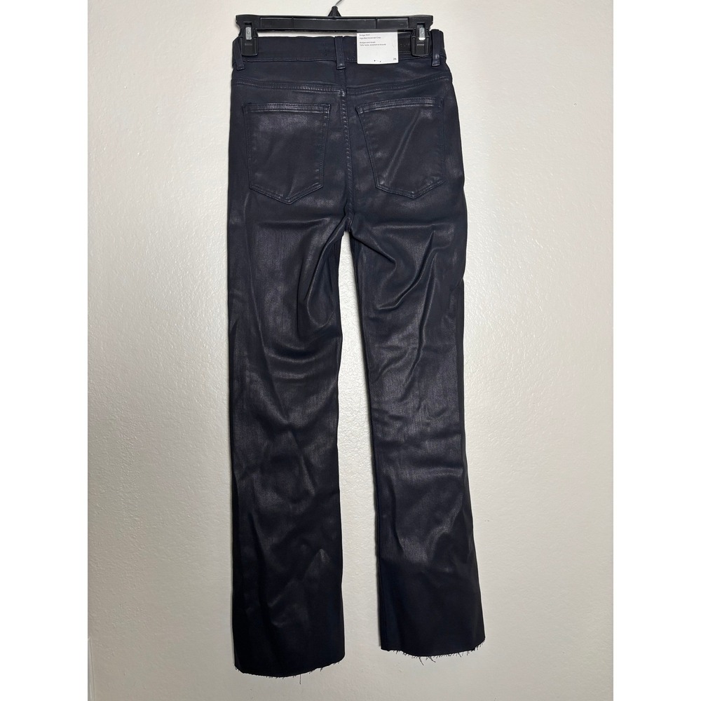 NWT DL1961 Bridget Boot Cut Glazed Blueberry coated denim high rise Size 26 - Picture 6 of 6